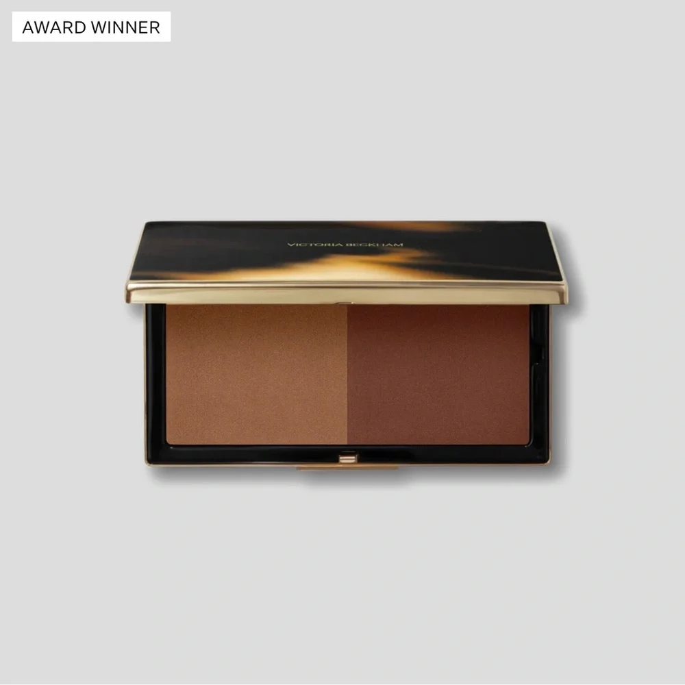 Victoria Beckham Matte Bronzing Brick Palette In Shade 5 Natural Matte Bronzer